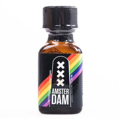 flacon de poppers Amsterdam Rainbow Lgbt Gay de 24 ml