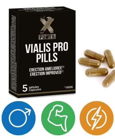 Vialis pro pills est un stimulant pour homme contre les troubles de l'érection