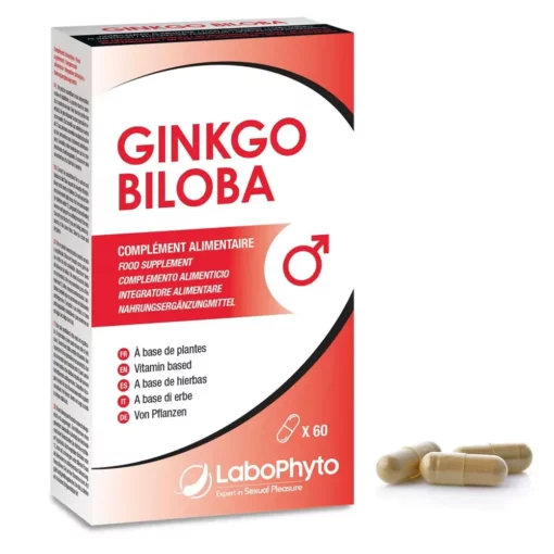 Ginkgo Biloba 60 Gélules Labophyto fabriqué en france