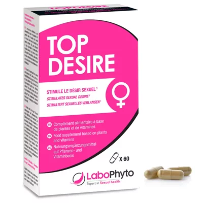 Stimulant Pour Femme Top Desire 60 Gélules LaboPhyto