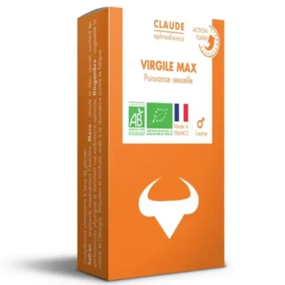 Virgile Max Stimulant Sexuel Action Flash pour Homme BIO - 2 Sachet à boire