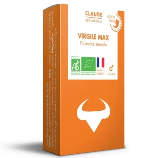 Virgile Max Stimulant Sexuel Action Flash pour Homme BIO - 2 Sachet à boire