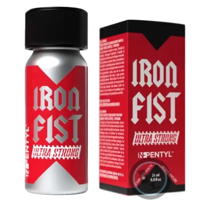 flacon de poppers iron fist ultra strong