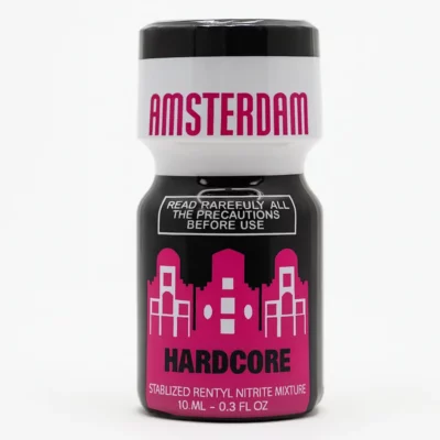 Poppers Amsterdam Hardcore Pentyle 10 ml (avec Bille)