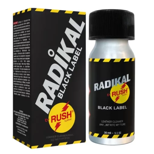 Poppers Radikal Rush Black Label Amyl 30 ml