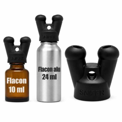 SNFFR XTRM – Bouchon inhalateur Poppers Double taille S pour flacon alu et verre