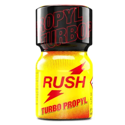 Facon jaune Poppers Rush Turbo Propyl 10 ml