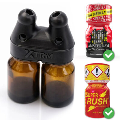 bouchon double pour 2 poppers