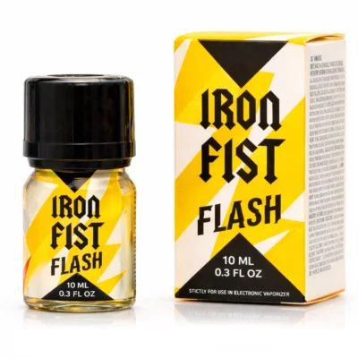 Poppers Iron Fist Flash Pentyle 10 ml – format compact et diffusion rapide