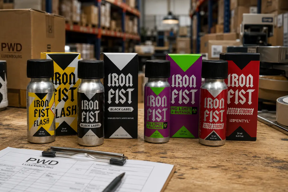 tous les meilleurs poppers iron fist