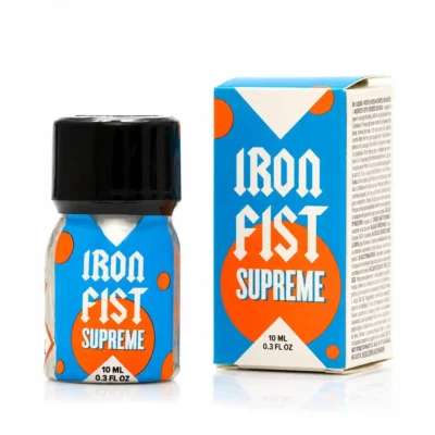 Iron Fist Supreme 10 ml associe pentyle et butanol dans une formule mixte originale. Flacon aluminium compact et résistant, signé Iron Fist.