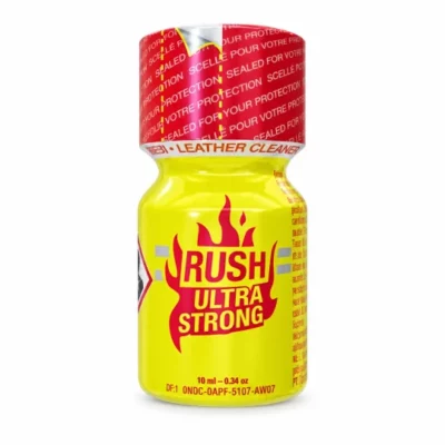 flacon de poppers rush ultra strong 10 ml