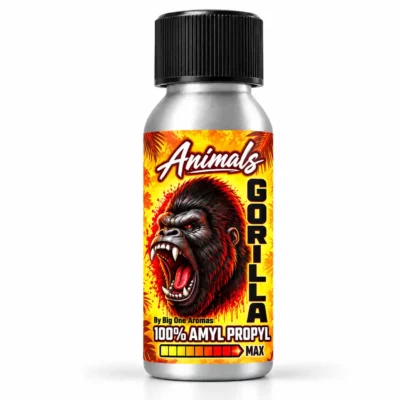 Poppers Animals Gorilla 25 ml Amyl Propyl Max flacon aluminium Big One Aromas